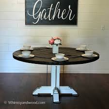 Find great deals on coffee table in your area on offerup. Cable Spool Dining Room Table Whimsy And Wood