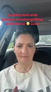 Kid Grilling While Grounded