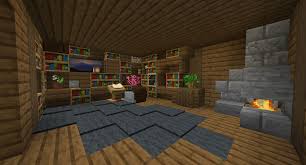small library with a fireplace and chair detailcraft minecraft designs minecraft library ideas minecraft houses