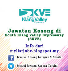 Jika anda sedang mencari kerja kosong 2019 maka anda berada di laman web yang betul. Jawatan Kosong Di South Klang Valley Expressway Skve 10 Oktober 2016 Appjawatan Malaysia