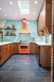 So don't be afraid to bring the real wood back. Bathroom Colour Pallet Inspiration Mid Century Modern Kitchen Mid Century Modern Kitchen Renovation Mid Century Modern House