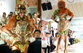 In this session, all the. Miss Universe Indonesia Stuns In Warrior Of Orang Utan National Costume Lipstiq Com