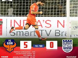 By using our website you agree to our cookie policy. Isl 2018 19 Five Star Show Against Mumbai City Takes Goa To Top Of Table Business Standard News