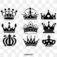 Black And White Crown Png 