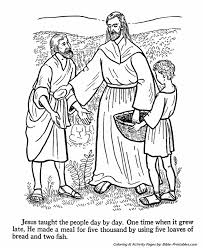Just click on any of the coloring pages below to get instant access to the printable pdf version. Jesus Feeds The 5000 Colouring Page