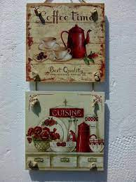 Coffee Decor Vintage House Decor Home Wall Decor Hanging Etsy In 2021 Decoupage Decor House Gifts Home Wall Decor