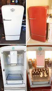 23 People With A Magic Touch Who Turn Old Stuff Into One Of A Kind Items Old Refrigerator Vintage Fridge Old Things