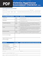 Image result for Broset Violence Checklist