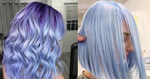 Human hair wig silky straight pink hair. Periwinkle Hair Colour Trend Popsugar Beauty Australia