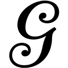 Letter G Black Google Search Fancy Letters Cursive Letters Fancy Letter G
