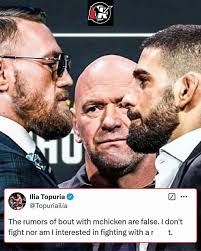 Conor McGregor says Ilia Topuria has no balls 🏀 👀 #ufc #mma #wrestling  #combtaports #boxing #conormcgregor #mcgregor