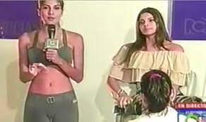 Download millions of videos online. Presenter Andrea Serna Left Red Faced After Her Camel Toe Steals Limelight On Family Show Tv Radio Showbiz Tv Express Co Uk