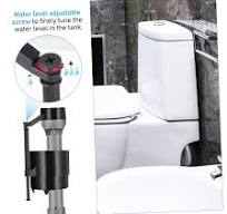 Amazon.com: Hemobllo Kit de accesorios de inodoro para tanque de inodoro,  válvula de llenado para tanque de inodoro, válvula de entrada de agua de ...