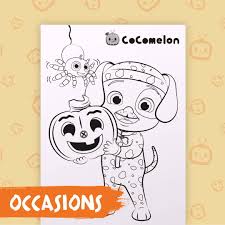 This cocomelon coloring page is drawn with yoyo, one of the popular characters. Cocomelon Downloads