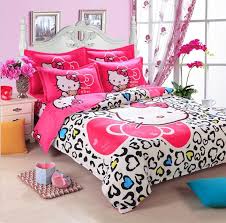 You can also choose from 100% cotton, 100% polyester. 100 Cotton Hello Kitty Home Textile Reactive Print Bedding Sets Cartoon Bed Sheet Duvet Cover Set Bedding Set Pink Duvet Comforters And Bedding From Bridalee 45 83 Dhgate Com