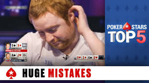 撲克之星的5大撲克錯誤(Top 5 Biggest Poker Mistakes