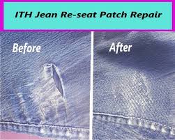 Ith Jean Re Seat Patch Repair Repair Clothes Mending Clothes Genius Clothing