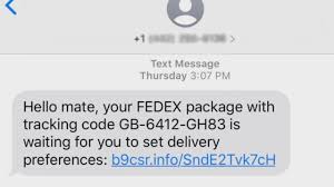 This shipment tracking tool is available for any kind of package sent via fedex's couriers, however small or large, and provides precise time and location information. Fedex Warns Customers About Text Message Smishing Scam With A Fake Tracking Number Cbs News