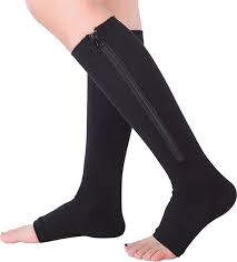 Copper Compression Socks 3 Pack Zippered Compression Socks Compression Stockings Medical Compression Socks