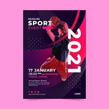 Poster Template For Sporting Event Sports Day Poster Sport Event Event Poster Template