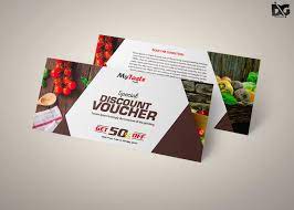 Download Free Psd Discount Voucher Template Free Psd Freebies Mockup