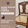 Brown Dog Chair Caning from twitter.com