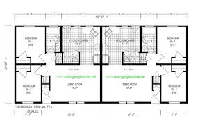 Duplex Mobile Home Floor Plans King Duplex 2br 1ba 810 Sq Ft Each 1620 Sf Total Modular Home Plans Floor Plans Modular Homes