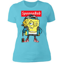 The plot is simple, like most pre movie spongebob episodes. Spongebob Supreme Shirt Shop Clothing Shoes Online