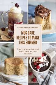 Click here to save recipe to pinterest! Here Are Some Easy Gluten Free And Dairy Free Mug Cake Recipes You Will Love Microwave Cak Gluten Free Mug Cake Allergy Friendly Desserts Dessert Recipes Easy