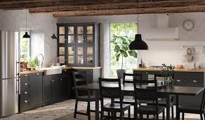 Ikea black glass kitchen cabinets. Lerhyttan Glass Door Black Stained 30x80 Cm Ikea