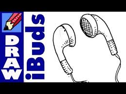 How To Draw Iphone Earbuds Real Easy Youtube For preparation let's create an artboard first by pressing a on the keyboard and drawing a rectangle. how to draw iphone earbuds real easy