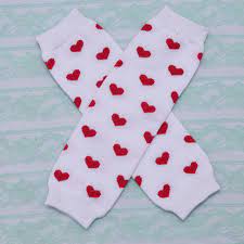 Baby Leg Warmers Children Cotton White Red Small Hearts Leg Warmer Socks Adult Arm Warmers 12pairs Lot Leg Warmers Child Leg Warmer Socksleg Warmers Aliexpress