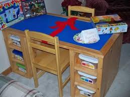 How To Make A Lego Play Table Out Of Wood Diy Idea In 2020 Lego Table Diy Lego Table Lego Desk