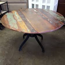 Maybe you would like to learn more about one of these? Round Metal And Wood Dining Table Nadeau Memphis