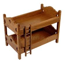 Her favorite dolls can bunk together. Usa Made Natural Wood Children S Toys Amish Doll Bunk Bed Baby Eco Trends