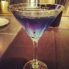 Black Orchid Martini 1oz Three Olives Watermelon Vodka 1 2 Oz Dekuyper Blue Curacao 1 2 Ozdekuyper Watermelon P Halloween Drinks Watermelon Vodka Fun Drinks