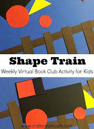 Training Craft Trail Running Shape Activities Preschool Train Crafts Train Activities