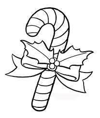Candy Cane Coloring Sheet Printables Krijtstift Kerst Sjablonen