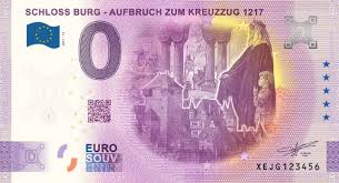 Der wechselkurs ist seit dem jahreswechsel 2001/2002 immer gleich geblieben. Schloss Burg Prasentiert Neuen 0 Euroschein Das Solingenmagazin