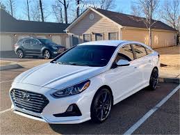 Test drives evan yates april 20th, 2016. 2018 Hyundai Sonata Se With 19x8 5 Niche Sector And Lexani 245x35 On Stock Suspension 624084 Fitment Industries