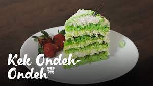 Onde kek , genellikle kızarmış satıcılarda uygun fiyatlarla bulabiliriz. Kek Ondeh Ondeh Youtube