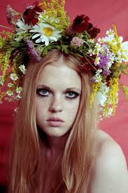 Flower Child 3 Flowers In Hair Floral Hair Her Hair