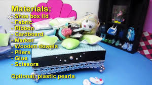 Come along and play with baby alive, frozen daisy and molly (frozen toys. How To Make A Doll Bed For Lagoona Blue Monster High Tutorial Simplekidscrafts Video Dailymotion