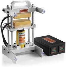 Small Portable Heat Press Machine Dual 3x5 Inches Heated Platens 10 Ton Hydraulic Cylinder Heat Press Machine Press Machine Hydraulic Press Machine