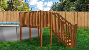 Above ground pool decks do away with this problem. Deck Kits Pool Enclosures Wilkes Barre Pa