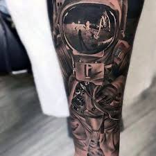 Astronaut Inner Forearm Tattoo Ideas For Men Inner Forearm Tattoo Half Sleeve Tattoos Designs Cool Forearm Tattoos