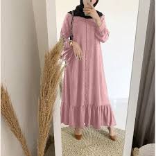 Model ini cocok digunakan keberbagai acara, tampilannya kasual tapi tetap menonjolkon sisi feminim kepada pemakainya. Harga Model Baju Gamis Brokat Terbaik Dress Muslim Fashion Muslim Juni 2021 Shopee Indonesia