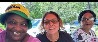 Enjoying time with friends in Orlando