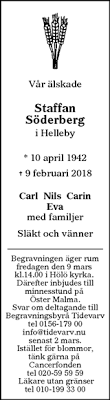 ‹ back to söderberg surname. Dodsannonser Sok Efter Dodsannonser Pa Familjesidan Se