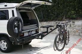 Yakima Doubledown 2 Hitch Mount Bike Rack 2 Bikes Gowesty Camper Products Parts Supplier For Vw Vanagon Eurovan Vw Vanagon Vw Eurovan Camper Bike Rack